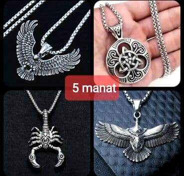 gumus klon: YENİ, DƏBLİ, müxtəlif növ BOYUNBAĞILAR satılır. ( 2-si 1 birlikdə — 9