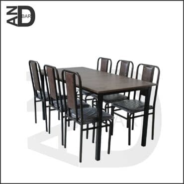 Mətbəx üçün, Yeni, Açılmayan, Dördbucaq masa, 6 stul lalafo.az -da Mətbəx üçün, Yeni, Açılmayan, Dördbucaq masa, 6 stul