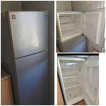 sharp soyuducu servis: İkiqapılı soyuducu - Rəng: metalik/gümüşü - Yuxarıda dondurucu — 1