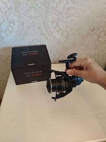 Ovçuluq və balıqçılıq: KAİDA TOURNDS GS 5500-lük katuşka (baraban). İstifadə olunmayıb — 6