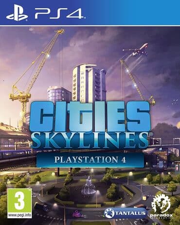 playstation 4 icare: Ps4 üçün cities skylines oyun diski. Tam yeni, original bağlamada — 1