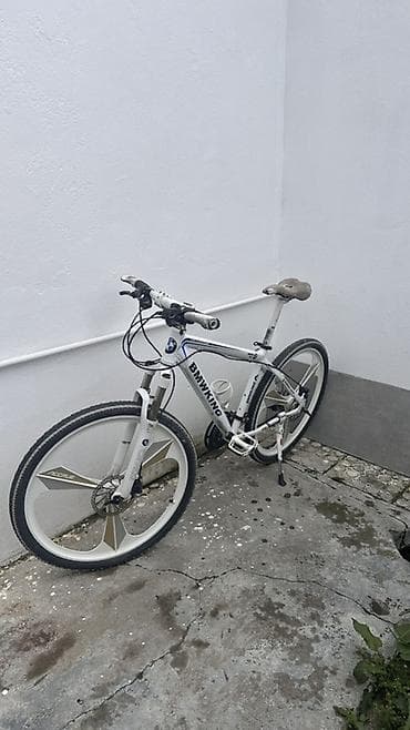 İdman velosipedləri: Şəhər və off-road üçün çoxfunksiyalı velosiped - Rəng: ağ-gümüş - — 1