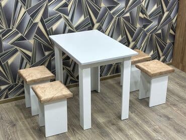köhnə qədim gədim sovet davet stol stul mebel: Yeni, 4 stul — 5