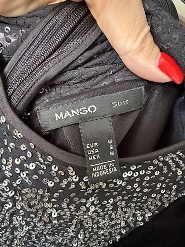 cins tulumlar: Mango brendinin qadın paltarı - Model: “Suit” kolleksiyası - Rəng — 3