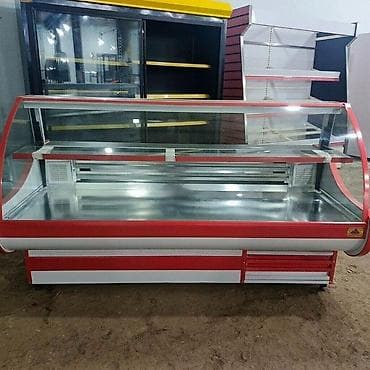 Готовый бизнес: Soyuducu vitrinQastronom qarşısı oval soyuducu vitrin 🔹 200/90/130 sm — 2