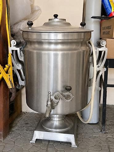 ariston su: Sənaye tipli samovar/qaynar su qızdırıcısı - Material: paslanmayan — 1
