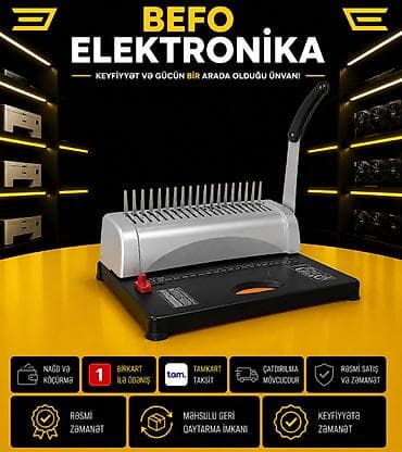 acer nitro 1: 🔵 Peşəkar Cildləmə Aparatı (A4, Plastik Spiral) 📍 Befo Elektronika — 1