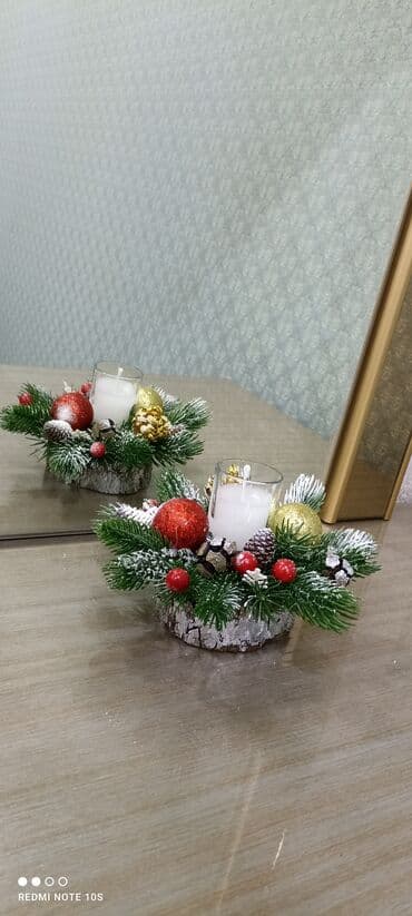 süni gullər: Şam — 9