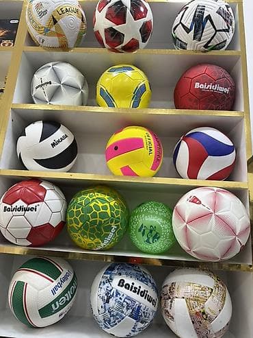 Müxtəlif idman topları – futbol, voleybol və universal məşq topları - lalafo.az -da Müxtəlif idman topları – futbol, voleybol və universal məşq topları -