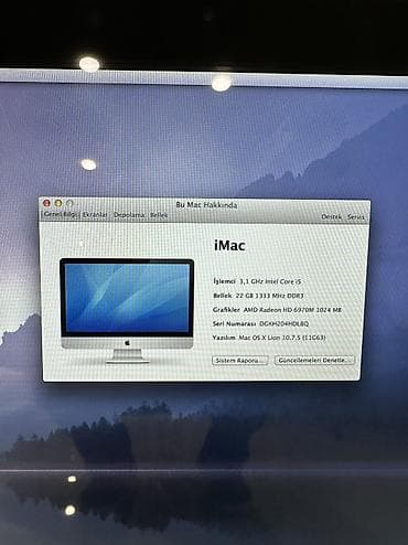 dizustu komputer: Apple iMac All‑in‑One masaüstü kompüter İmac ideal vəziyyətdədir. Hec — 5