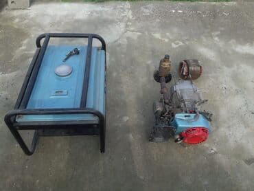 benzinlə işləyən generator: Qenerator motoru,işləkdir, ətraflı məlumat elanda olan nömrənin — 5