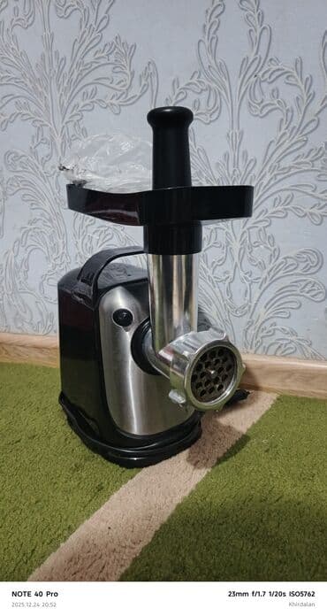 TV və video: Ət çəkən maşın 1300 Vt, İşlənmiş — 1