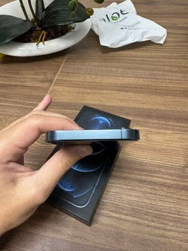 iphone 11 yigilma: IPhone 12 Pro, 256 GB, Pacific Blue, Face ID — 5