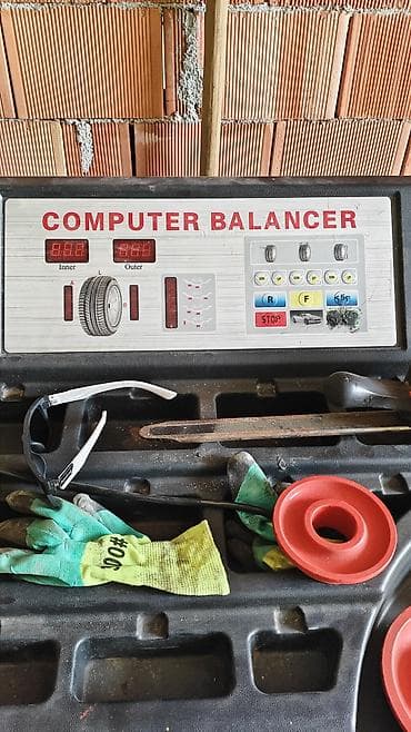 Avtoservis avadanlıqları: Avtomobil təkər servisi üçün avadanlıq paketi 1) Təkər balanslaşdırma — 1