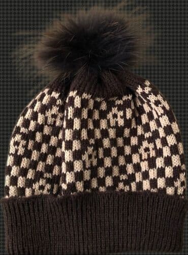 gence hicab instagram: Шапка Луи с помпоном из натурального меха — 4