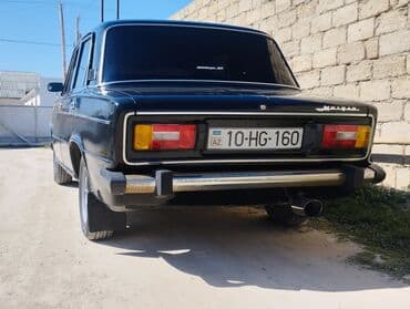 turbo az ef 10: Qara rəngdə olan klassik VAZ 2106 ili 1978 modeli. Avtomobil normal — 3