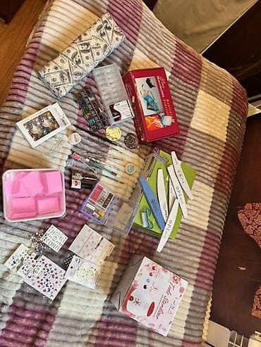 xonca bezekleri: Peşəkar manikür və dırnaq dizaynı üçün tam set Setin tərkibi: - — 2