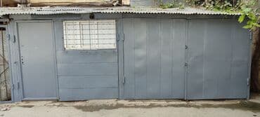 dəmir qarajlar: Metall qaraj/hozblok - Material: tam metal konstruksiya, kənardan — 2