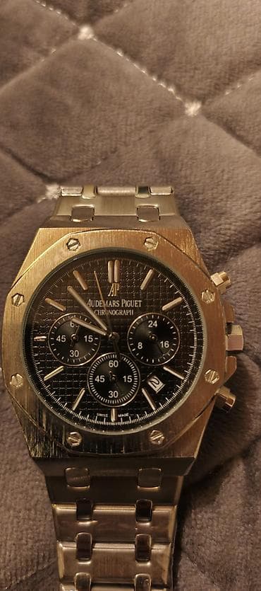 guess paket: Yeni, Qol saatı, Audermars Piguet, rəng - Gümüşü — 1