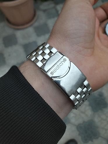 Наручные часы: Наручные часы, Swatch, цвет - Голубой — 3