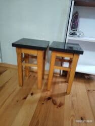 столы из натурального дерева: Гостиный стол, Б/у, Раскладной, Дерево — 3