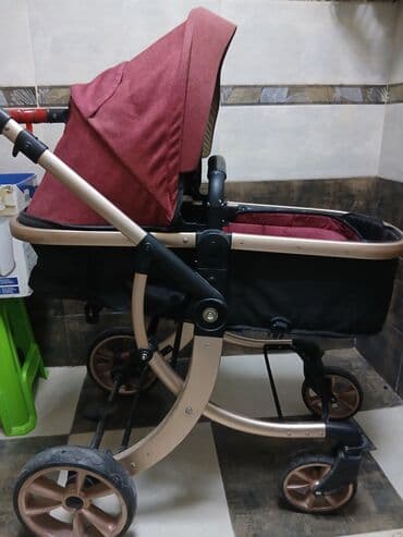 4 ayliq usaq: Klassik gəzinti arabası, İşlənmiş, Yaş: 12-18 ay, Ünvandan götürmə — 1
