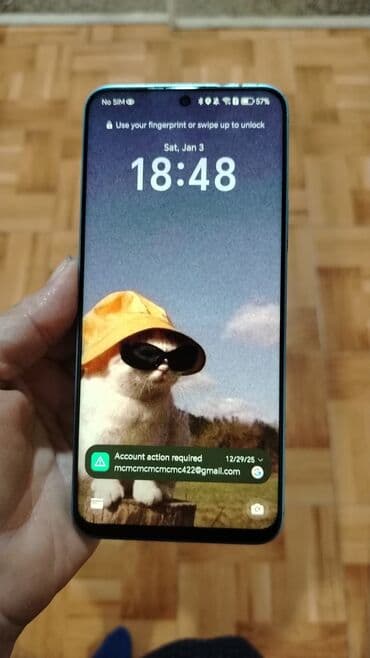 sq 90: Honor 90 Lite, 256 GB, rəng - Mavi, Barmaq izi — 1