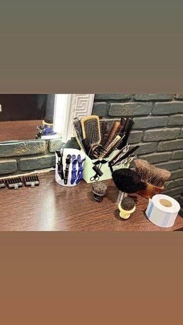 etir biznesi satilir: Peşəkar bərbər/saç salonu üçün tam təchizatlı iş yeri. 🔹 Hazır Bərbər — 7