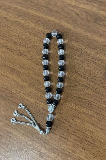 bujuteriya: Məhsul: Təsbeh (muncuqdan hazırlanmış) Təsvir: - Klassik dizaynlı — 5