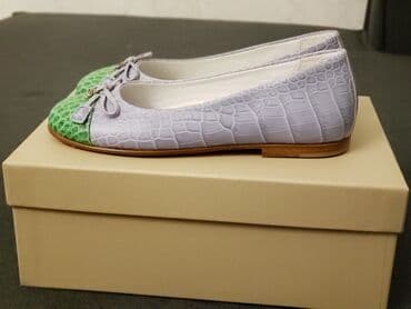 qebelend ters ev: Детская балетка от бренда . SANTONY . фактуры кожа с — 4