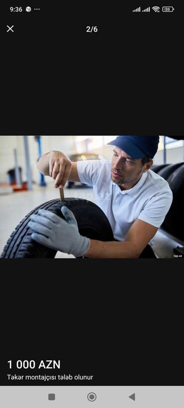 bolt taksi park: Vakansiya: Təkər montajçısı İşin təsviri: - Minik və yüngül yük — 5