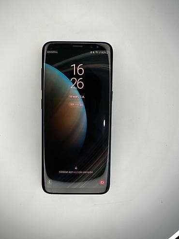 самсунг s8: Samsung Galaxy S8, 64 GB, rəng - Qara, İki sim kartlı — 4