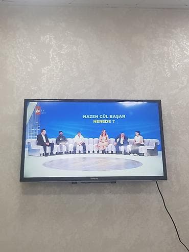 Samsung Smart TV + pult Xüsusiyyətlər: - Ekran: təxminən 32 düym