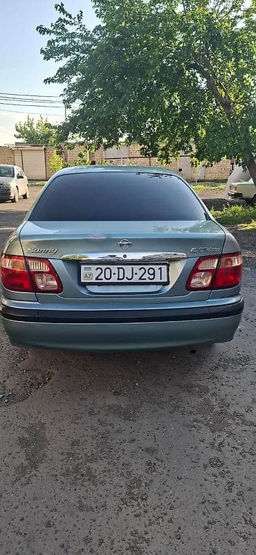 honda insight 2008: Nissan Sunny EX Saloon sedan - Kuzov: 4 qapılı sedan, mavi/yaşıl rəng — 2
