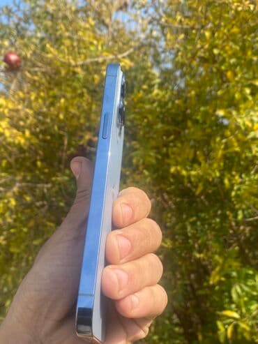 ayfon 15 pro max ikinci el: IPhone 13 Pro Max, 256 GB, Sierra Blue, Simsiz şarj, Face ID — 4