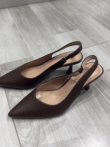 ayaqqabı qadin: Ölçü: 37, rəng - Qəhvəyi, Yeni — 2