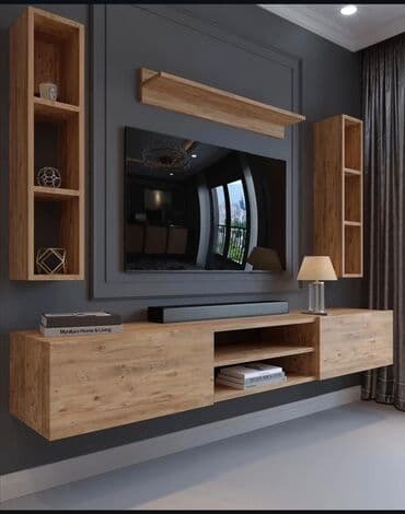 mətbəx rəfləri: Yeni, Düz TV altlığı, Polkalı, Laminat, Azərbaycan — 7