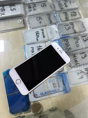 iphone 6 ekran: IPhone 6s, Qızılı, Barmaq izi — 2