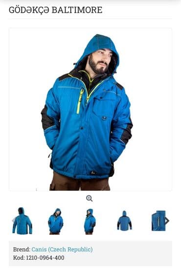 Pencəklər: Kurtka, Vetrovka, Qış, L — 1