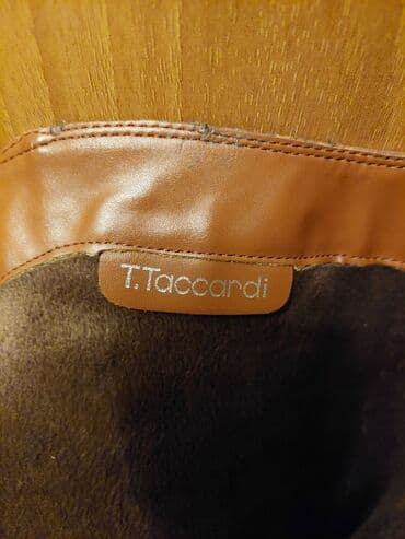 Tərliklər: T.Taccardi qadın çəkmələri - Rəng: isti konyak/qəhvəyi - Model — 3