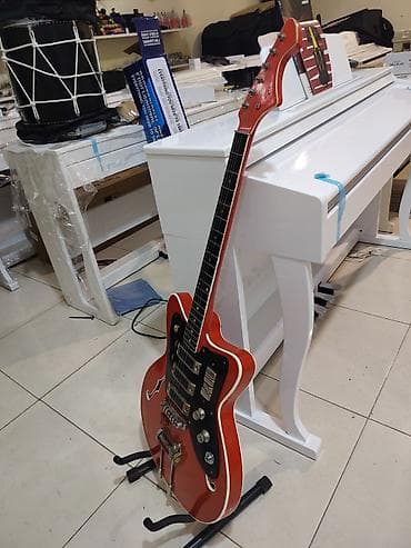 Elektrik gitar – yarı hollow-body, retro dizayn - Korpus: yarı boş — 3