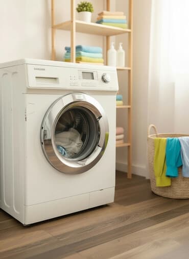 samsung a31s: Paltaryuyan maşın Samsung, 6 kq, İşlənmiş, Avtomat, Qurutma var, Kredit yoxdur, Pulsuz çatdırılma — 1