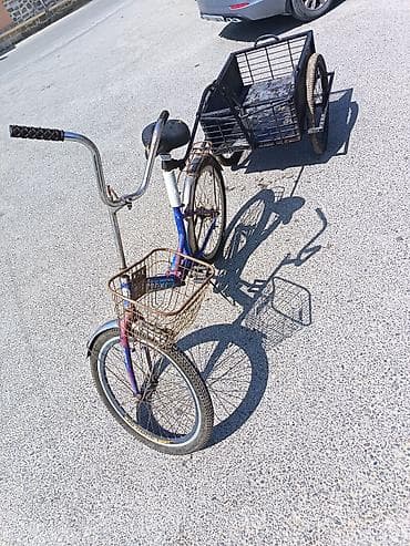 velosiped islenmis: Salam 24 luk velosiped di qoşqusu ilə 1 likde satılır 140 150 kq — 8