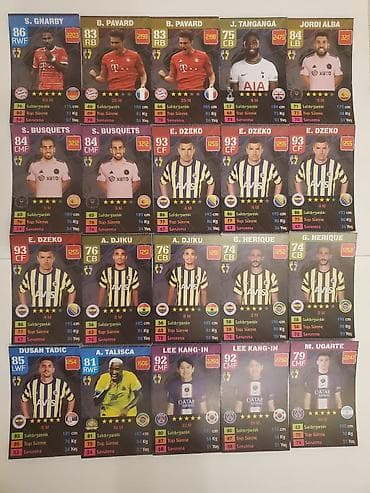 İdman və hobbi: Məhsul: Futbolçu kolleksiya kartları dəsti 100 kart Təsvir: - Müxtəlif — 3