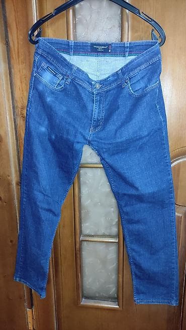 cins pencekler: Cins şalvar, Dolce & Gabbana, XL — 1