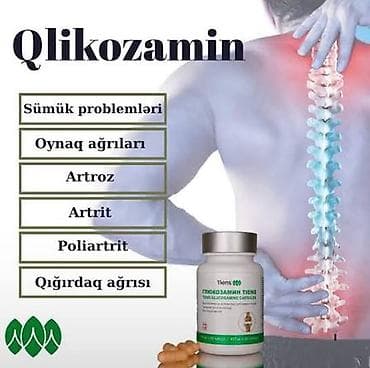 ezele agrisi: “Qlükozamin Xondroitin” -Son 1 qutu,Depoda Bitdi. Qlükozamin məhsulu — 3