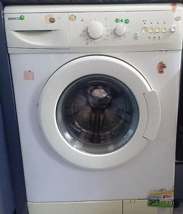 Бытовая техника: Стиральная машина Beko, 6 кг, Б/у, Автомат, Без сушки, Нет кредита, Самовывоз — 1