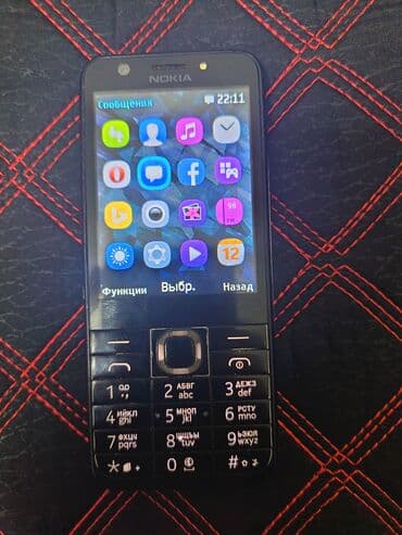 philips xenium x630: Nokia 6300 4G, rəng - Qara, Düyməli — 2