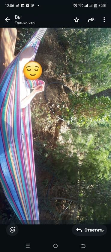 xari bulbul klonu: Абсолютно новый гамак. Очень удобный и легко устанавливается. Купили — 2