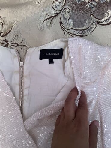 дизайнерские платья: Вечернее платье, Мини, Bershka, L — 2